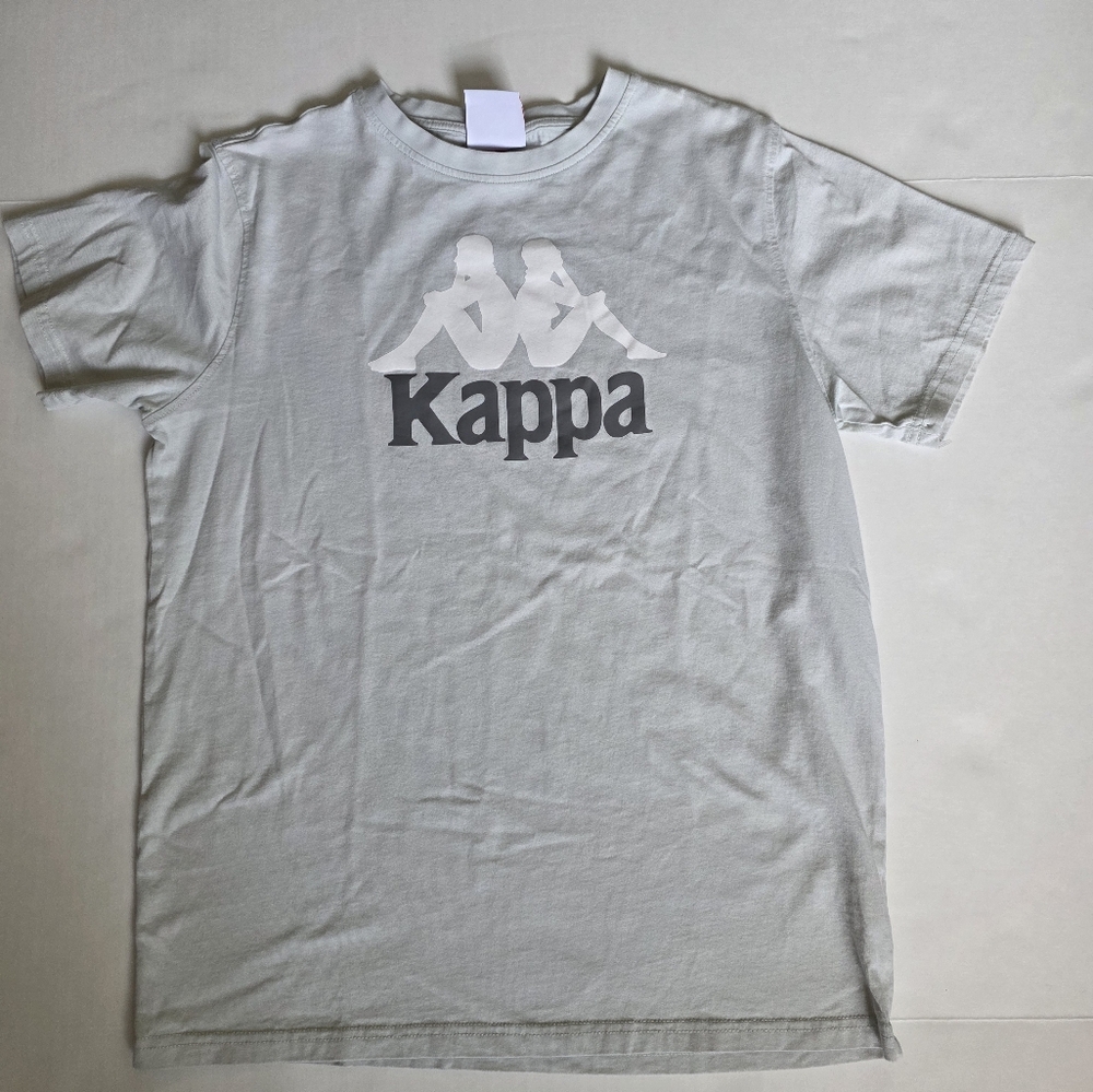 Kappa Kids   White T-Shirt Size M Used Like New